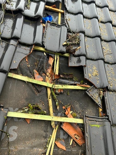 Schade aan uw dak